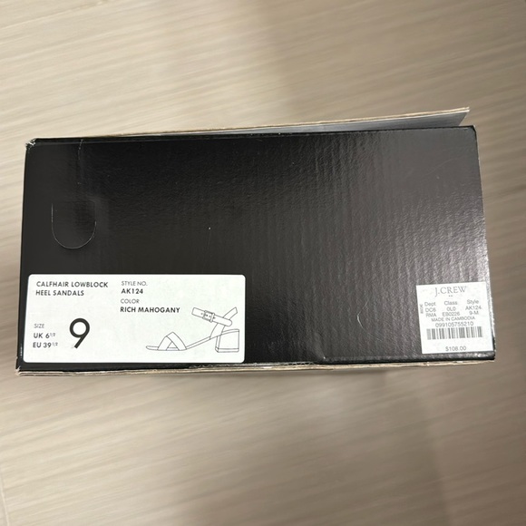 J. Crew Low Block Heel Sandals - Picture 7 of 8